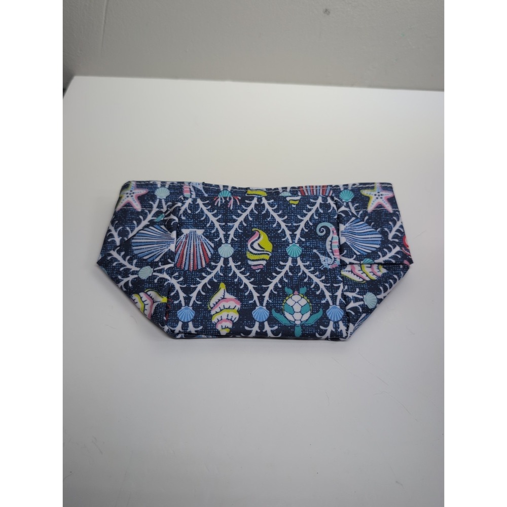 SCOUT Beach Nautical Themed Accessory Pouch Makeup Zip Bag - Picture 4 of 5
